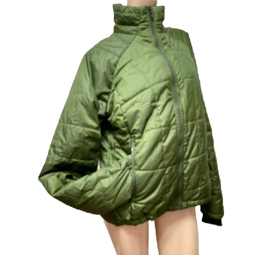 Columbia Sportswear Company Women's Winter Jacket X-LARGE (XL) Green Omni Shield